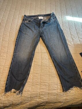 American Eagle Blue Denim Jeans with Zip Fly